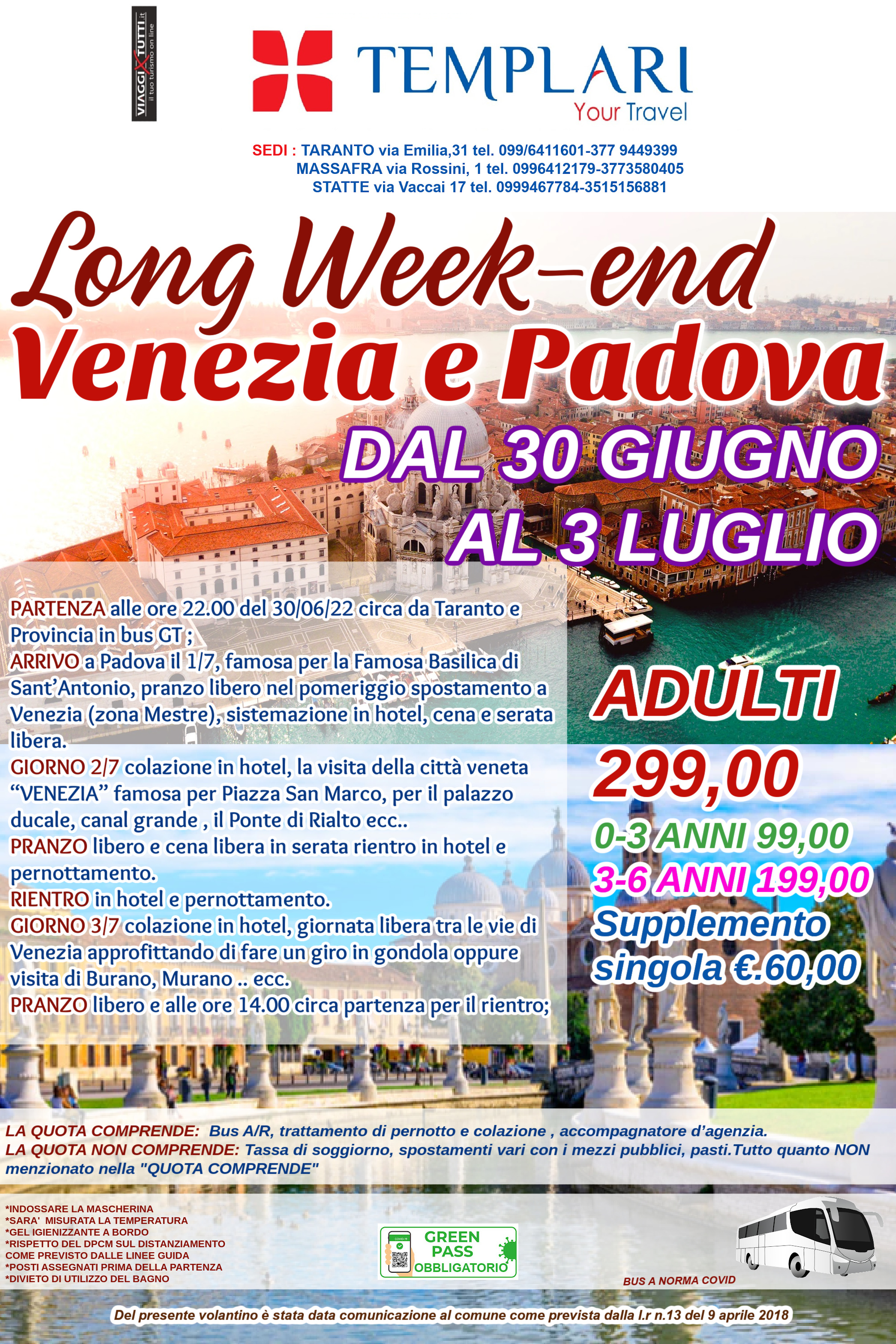 Long Week-end Venezia e Padova
