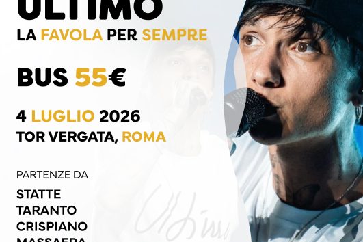 Ultimo - 4 Luglio 2026 - Roma Tor Vergata
