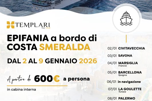 Epifania a bordo di Costa Smeralda - dal 2 al 9 Gennaio 2026