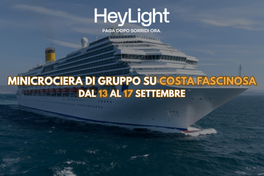 Minicrociera di gruppo a bordo di Costa Fascinosa dal 13 al 17 Settembre