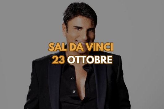 Sal Da Vinci 23 Ottobre